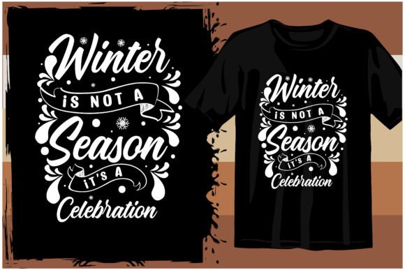 Download Winter T Shirt Design ( Winter Season ) - Winter season Collection