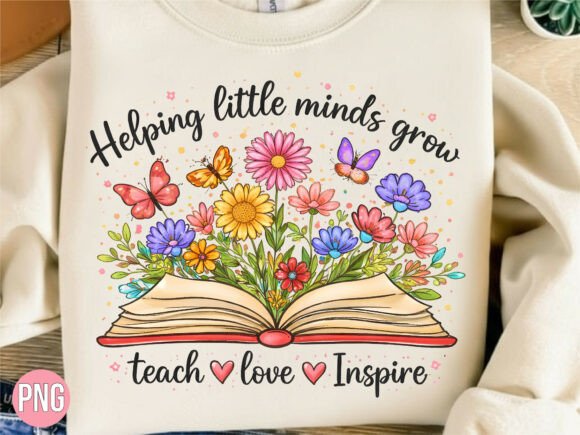 Download Helping Little Minds Grow Teacher PNG - Teacher Collection
