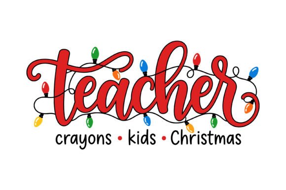 Download Teacher Christmas Script Design - Teacher Collection