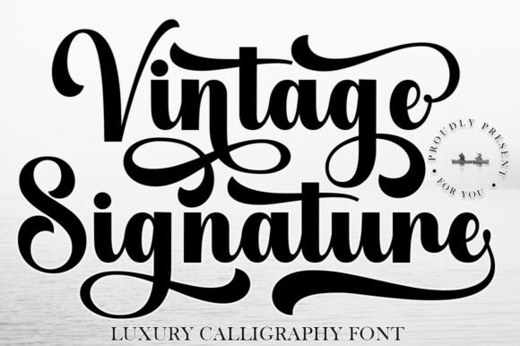 Download Vintage Signature - Nature Collection