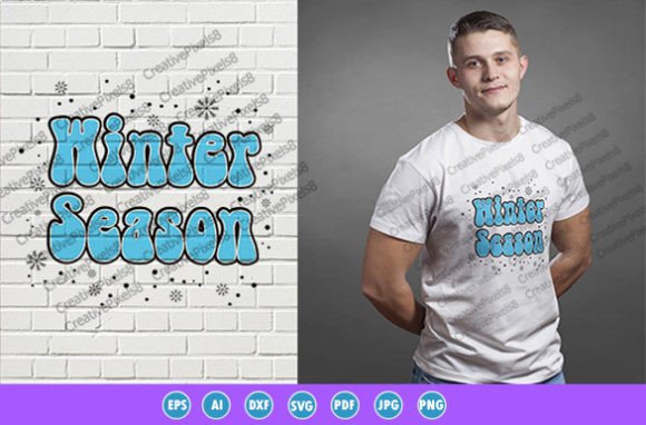 Download Winter Season Vector Tee Shirt - Winter season Collection