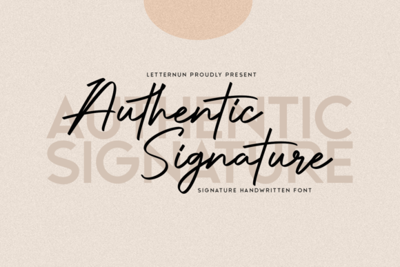 Download Authentic Signature - Nature Collection